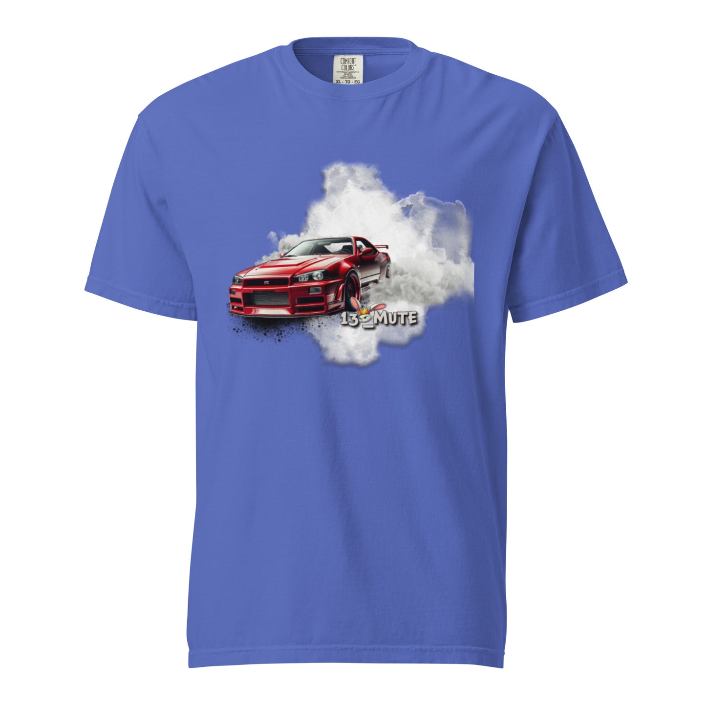 iconic Nissan R34 racing t-shirt